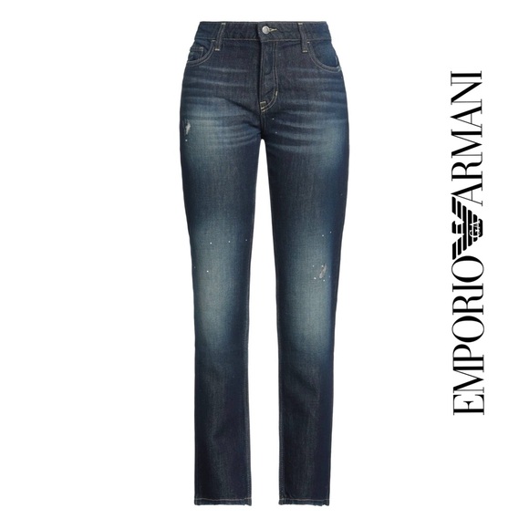 EMPORIO ARMANI NWT Denim Jeans 👖 Pants Size 33 - Picture 1 of 7